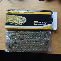 Square Parts Motorbike chain Heavy Duty X-Ring 530-118l