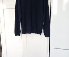 Only & Sons Navy Size M Button Front Sweater New With Tags.