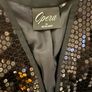 Opera by Richards Black sequin blazer bolero size UK18 EU46 Perfect condition Postage included Image 6