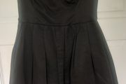 Oasis black strapless dress