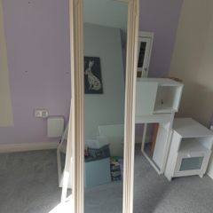 Ornate full length mirror