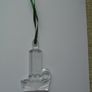 Christmas ornament, Galway Living glass candle, Home decor, Ornament Image 5