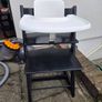 Tripp Trapp highchair with baby set, tray and harness Image 3