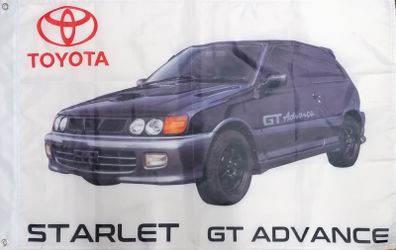 Toyota Starlet GT Advance Black flag.