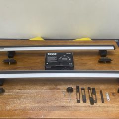 Thule Evo fixpoint (710700) foot with Thule wing bars for RAV4 2018 -2025