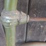 French antique wrought iron single bed frame Image 6