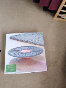 Gym balance board in box never used