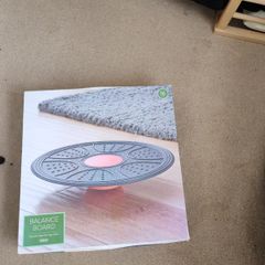 Gym balance board in box never used