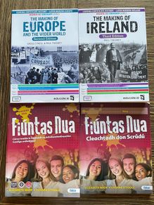 Leaving Cert Books Irish & History