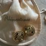 Vintage clip on earrings Image 3