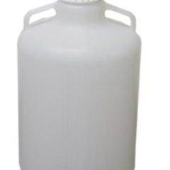 Drum, 20 litre Lt graduated container in litres / gallons with its lid... clean and washed out.