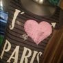 Brand new Stradivarius grey Je t'aime Paris top size UK10 EUR38 Postage included Image 2
