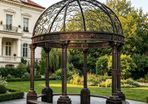 Cast iron gazebo