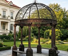 Cast iron gazebo