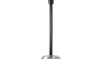 In/outdoor Black Radiant Heater, Patio heater 13.5 KW Sturdy Steel with Wheels