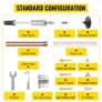 220v 3kw Spot Puller Bonnet Dent Repair Stud Welder Tool Dent Pulling 3 Modes Image 3