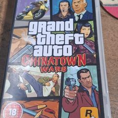 Grand theft Auto ChinaTown Wars psp playstation