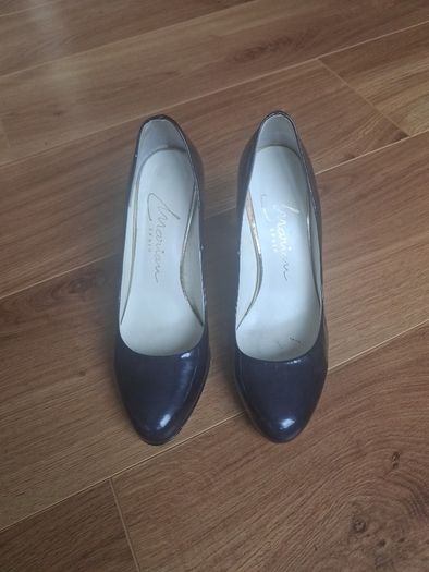Navy 3" heel