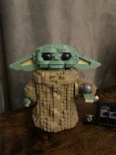 LEGO Star Wars Grogu #75318 | Complete Display Set + Minifigure