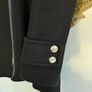Zara Wool Blend Black Winter Duffel Coat XS Image 4
