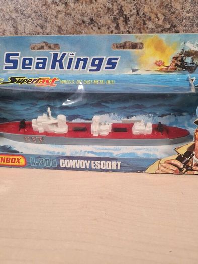 Vintage Matchbox Seakings K-306 Convoy Escort  1972