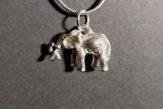 Elephant Pendant on Sterling Silver Chain