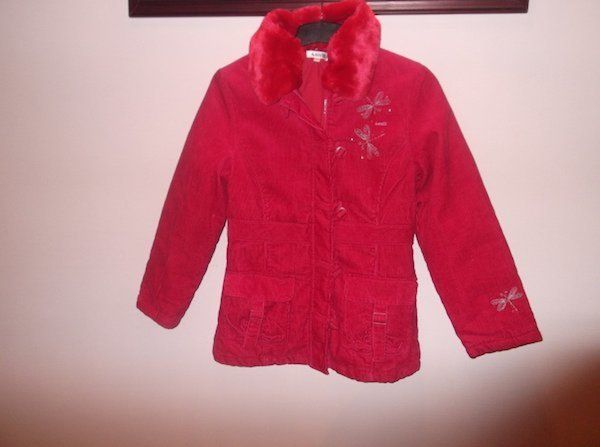 Girls coat.Size 160/80.13-14yrs. Deep pink.Perfect condition