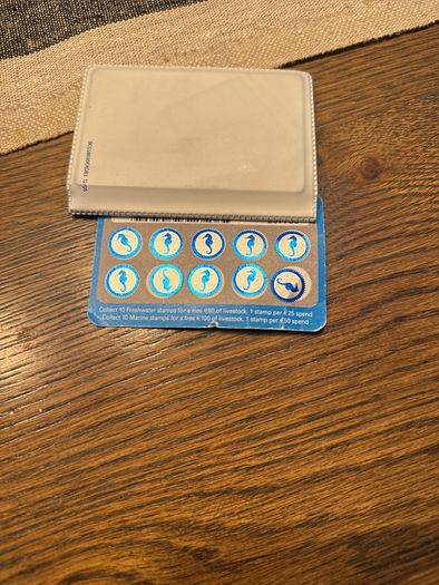 Seahorse aquarium voucher