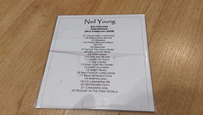 Collection of Neil Young Audio DVDs