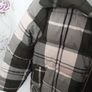 ladies green check Barbour jacket new size xl Image 8