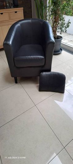 Tub Chair Faux Leather