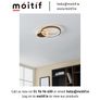 Gracie Ceiling Light - Gold/White Image 2
