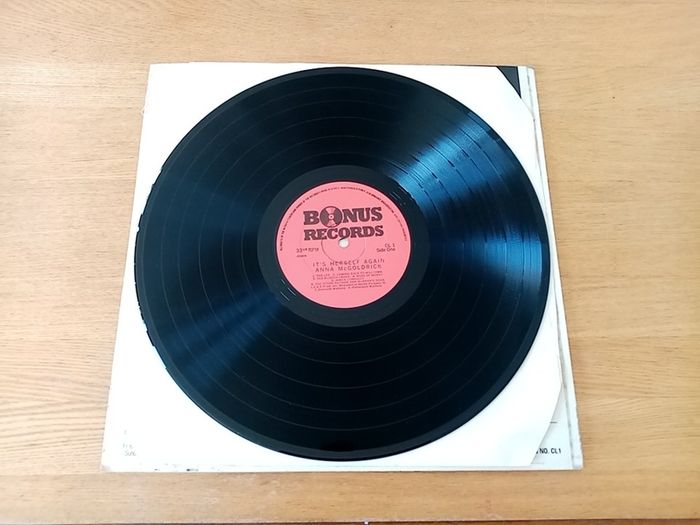 Anna McGoldrick. It's Herself Again... 1978 Irish Pressing. Bonus Records. LP. Vinyl. Record. Album.
