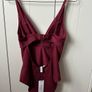Brand new Calvin Klein women ladies swimsuit, burgundy Image 3