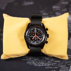 Omega Swatch Moonswatch Custom Metal Case Mod