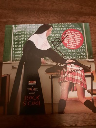 ROCK S'COOL - CD Compilation 2006 (Autographed by Biff Byford and Paul Quinn of Saxon)