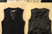 John Rocha Navy Blue smart Waistcoat