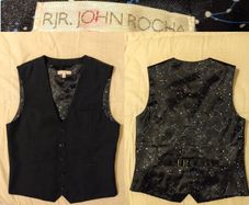John Rocha Navy Blue smart Waistcoat