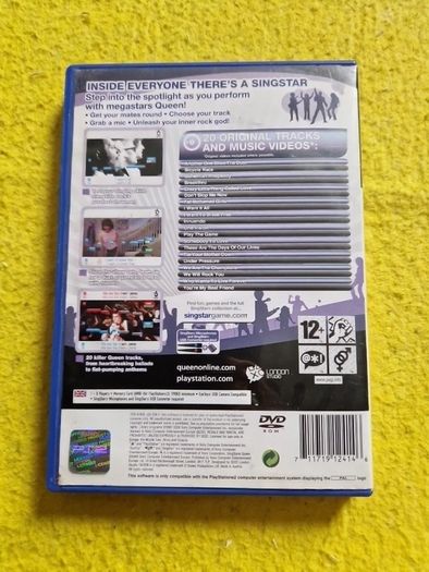 Singstar Queen PlayStation2 Ps2 Games Original
