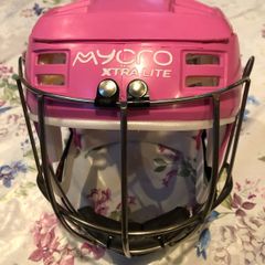 Mycro Xtra Lite pink camogie helmet