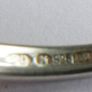 Vintage 925 Sterling Silver Ring with Marquise Cut Stone size P - 4,7g Image 7