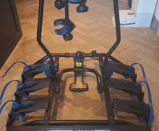Hapro 3-bike tow bar bike rack