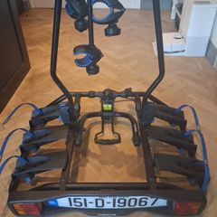 Hapro 3-bike tow bar bike rack