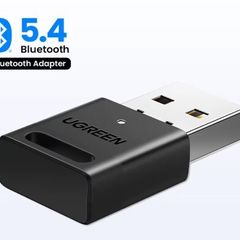USB Bluetooth Adapter Bluetooth Dongle 5.4 Adapter for PC Bluetooth Receiver & Transmitter for Bluetooth Keyboard/Mouse