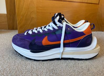 sacai x Nike VaporWaffle "Dark Iris" UK 10 Trainers