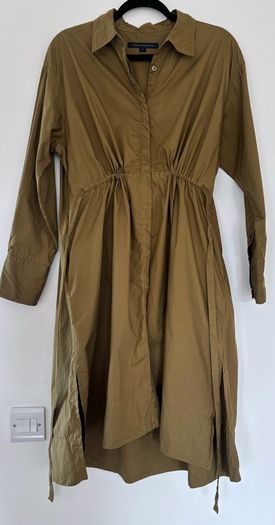 French Connection Rhodes Poplin shirt dress