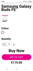 samsung buds FE NEW/SEALED