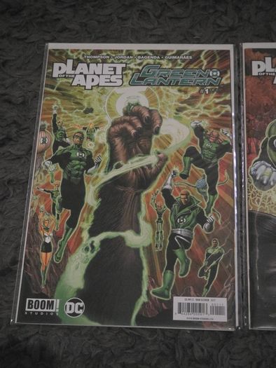 Planet of the Apes/Green Lantern #1-6 complete (2017)