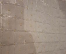 Cream Silk 90x90 curtains