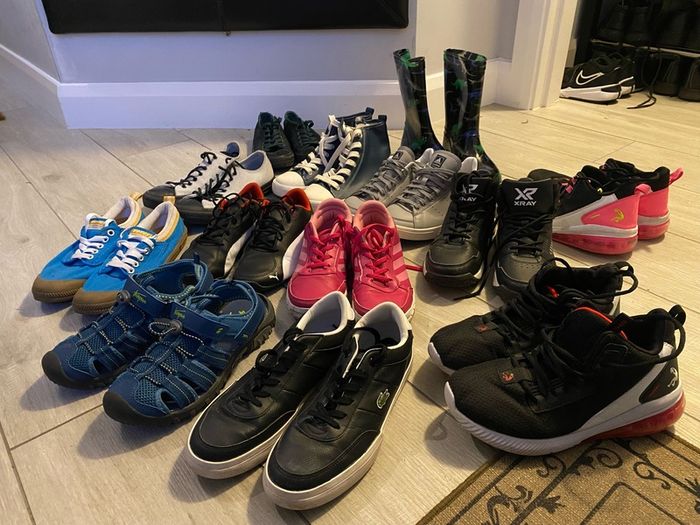 kids shoes, ladies shoes